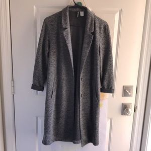 Divided brand, long length blazer